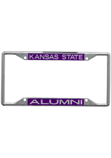 K-State Wildcats Alumni License Plate Frame - Purple