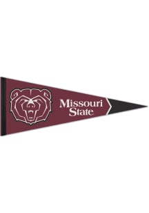 Missouri State Bears 12x30 Logo Premium Pennant - Maroon