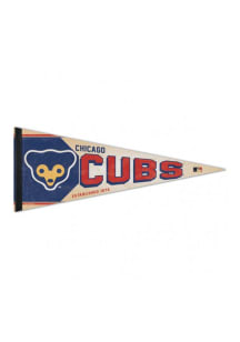 Chicago Cubs 12x30 Cooperstown Premium Pennant - Blue