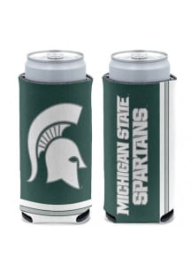 Michigan State Spartans Striped Primary Logo Slim Coolie