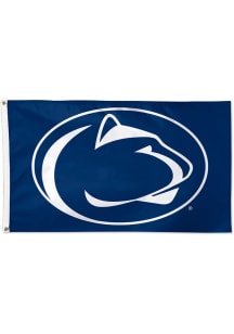Penn State Nittany Lions 3x5 Deluxe Silk Screen Grommet Flag - Blue