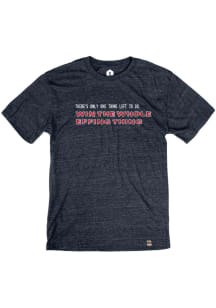 Rally Cleveland Navy Blue Win The Whole Thing Short Sleeve Fashion T Shirt