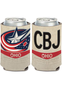Columbus Blue Jackets State Plate Coolie