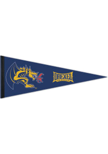 Drexel Dragons 12X30 Premuim Pennant - Blue