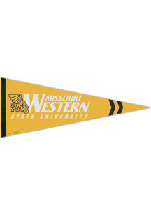 Missouri Western Griffons 12X30 Premuim Pennant - Yellow