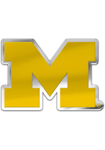 Michigan Wolverines Auto Badge Logo Car Emblem - Blue