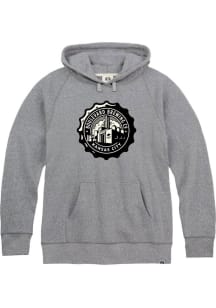 Rally Boulevard Mens Grey Boulevard Long Sleeve Hoodie