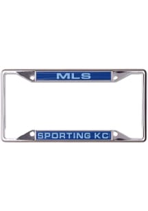 Sporting Kansas City Metallic Inlaid License Plate Frame - Blue