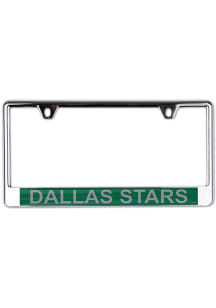 Dallas Stars Metallic Printed License Plate Frame - Green