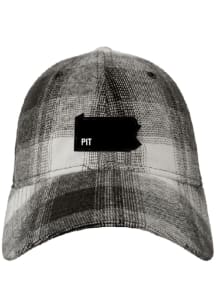 Blue 84 Pittsburgh Parker Meshback Unique Adjustable Hat - Black