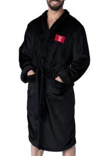 Miami RedHawks Black Dad Silk Touch Bathrobes
