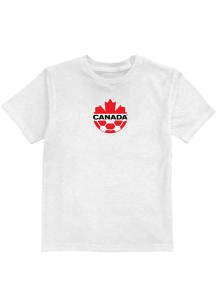 Vive La Fete Canada National Team Youth White Ian Short Sleeve T-Shirt