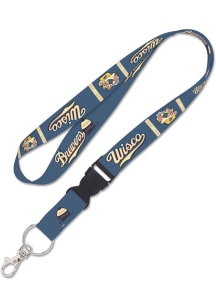 Milwaukee Brewers 2026 City Connect 1" Lanyard - Powder Blue