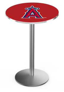 Los Angeles Angels Stainless Round Base Pub Table