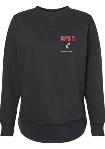 Ramiyah Byrd  Rally Cincinnati Bearcats Womens Black NIL Embroidered Crew Sweatshirt