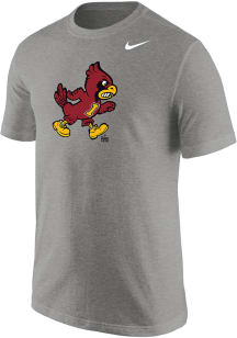 Nike Iowa State Cyclones Grey Walking Cy Short Sleeve T Shirt