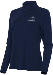 Antigua Penn State Nittany Lions Womens Navy Blue Basketball Intent Qtr Zip