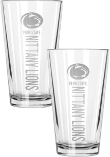 Penn State Nittany Lions Pinnacle 2 Pack 16oz Pint Glass - Clear