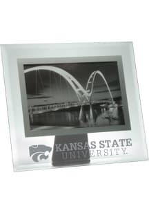 K-State Wildcats 6x4 Parisian Glass Picture Frame - Purple