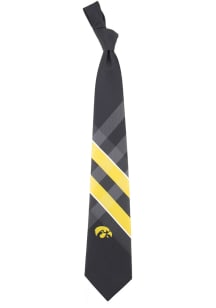 Iowa Hawkeyes Grid Neck Mens Tie