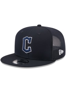 New Era Cleveland Guardians Navy Blue 2026 MLB Batting Practice Fan Pack 9FIFTY Mens Snapback Hat