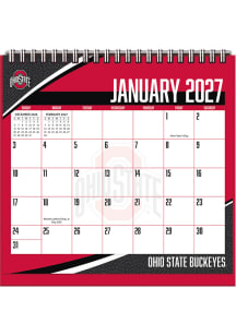 Ohio State Buckeyes 2027 Easel Desk Calendar