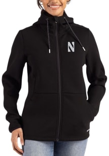 Cutter and Buck Northwestern Wildcats Womens Purple Epic Comfort Full Zip Light Weight Jacket