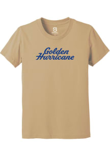 Summit Sportswear Tulsa Golden Hurricane Youth White Script Short Sleeve T-Shirt