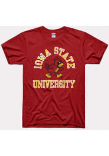 Charlie Hustle Iowa State Cyclones Cardinal Classic Champions Short Sleeve Fashion T Shirt