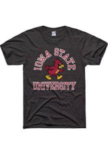 Charlie Hustle Iowa State Cyclones Black Classic Champions Short Sleeve Fashion T Shirt