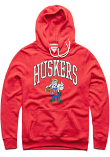 Charlie Hustle Nebraska Cornhuskers Mens Red Arched Herbie Fashion Hood