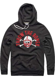 Charlie Hustle Nebraska Cornhuskers Mens Black Throw The Bones Fashion Hood
