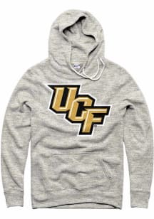 Charlie Hustle UCF Knights Mens Grey Logo Long Sleeve Hoodie