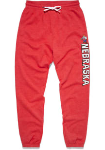 Charlie Hustle Nebraska Cornhuskers Mens Red Victory Sweatpants