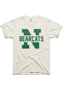 Charlie Hustle Northwest Missouri State Bearcats White Block N Short Sleeve Fashion T Shirt
