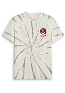 Class Trip Indiana Hoosiers White Grateful Dead Skull Number One Design Short Sleeve T Shirt