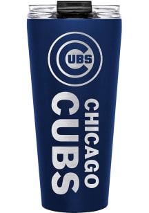 Chicago Cubs 32oz Big Slim Stainless Steel Tumbler - Blue
