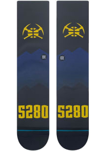 Denver Nuggets Stance 2024 City Edition Mens Crew Socks