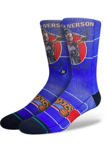 Philadelphia 76ers Stance Retro Big Head Mens Crew Socks
