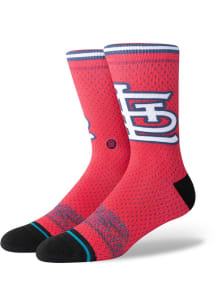 St Louis Cardinals BP Mens Crew Socks