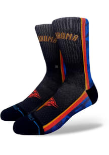 Oklahoma City Thunder Stance 2025 City Edition Mens Crew Socks