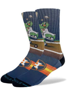 Houston Astros Orbit Print Mens Crew Socks