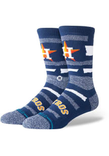Houston Astros Stance Squeeze Mens Crew Socks