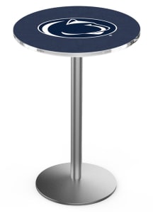 Penn State Nittany Lions Stainless Round Base Pub Table