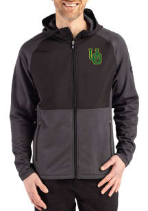 Cutter and Buck Oregon Ducks Mens Black Peshastin Long Sleeve Full Zip Jacket