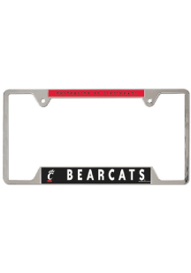 Cincinnati Bearcats Metal License Plate Frame - Black