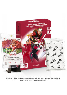 Arkansas Razorbacks 2026 Softball Value Pack Collectible NCAA Cards - Cardinal Red