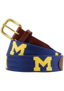 Michigan Wolverines Logo Mens Belt