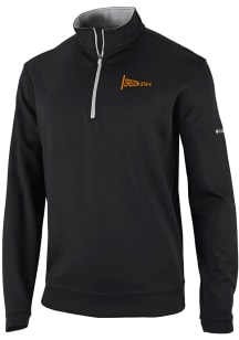 Columbia Oregon State Beavers Mens Black Vault Heat Seal Omni Wick Wickhams Hills Long Sleeve Qtr..