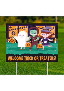 Florida State Seminoles Trick or Treaters Yard Sign - Red
